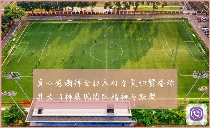 真心感谢拜合拉木对李昊的赞誉称其为门神展现团队精神与默契